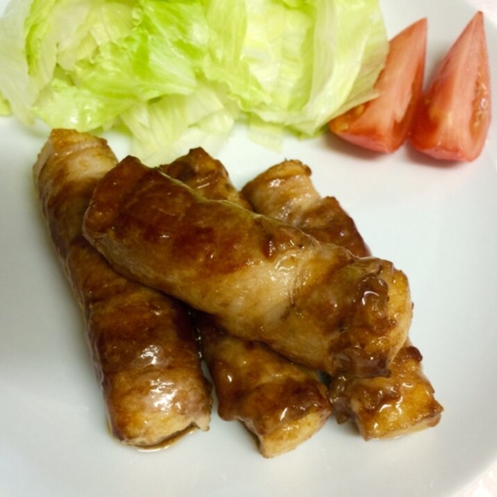 【糖質制限】肉巻き厚揚げ